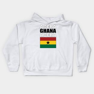 Flag of Ghana Kids Hoodie